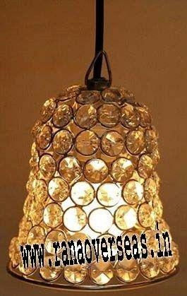 Silver And Golden Hanging Lamp