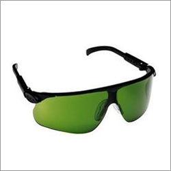 Black And Green Industrial Welding Goggles