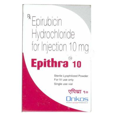 Epirubicin Hydrochloride For Injection Storage: Store In A Cool And Dark Place.