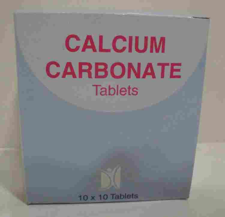 1.5 gm Calcium Carbonate Tablets