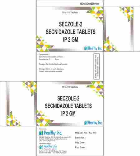 2 gm Secnidazole Tablets IP