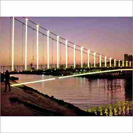 Wire Rope Steel Suspension Bridge