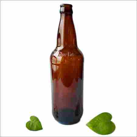 640ml Blue Ribbon Amber Glass Beer Bottle