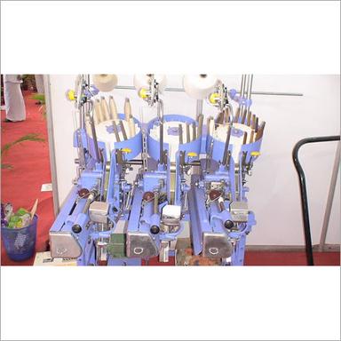 Blue And Silver Pirn Winding Machine