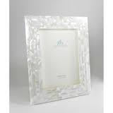 White Mother of Pearl Picture Frames