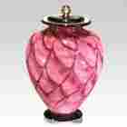 Pink Dream Glass Urn