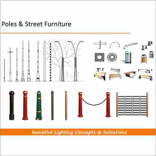 Poles & Street Furniture