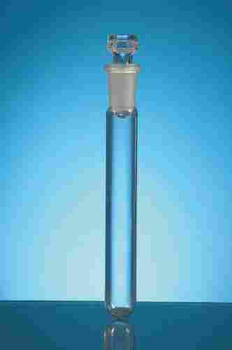 TEST TUBE WITH INTERCHANGEABLE STOPPER, PLAIN