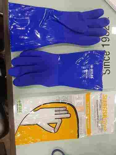 Atlas make pvc supported 14" hand gloves