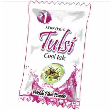 Ayurvedic Tulsi Cool Talc in Pouch