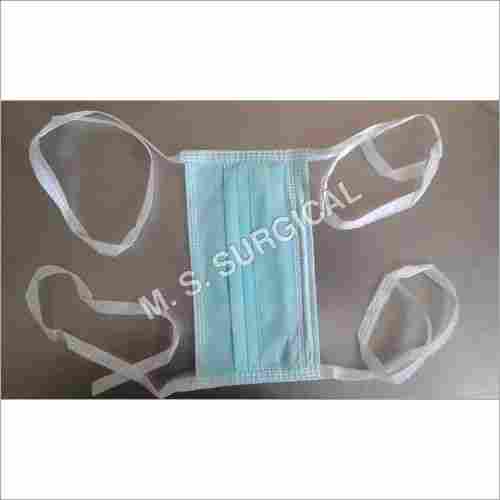 FACE MASK- 2 PLY - LACE / TIE