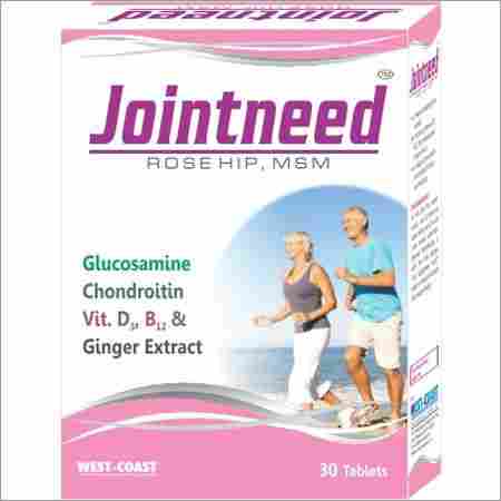 Expert Support From Jointneed Rose Hip Msm With Vit. D3, B12 & Ginger Extract.