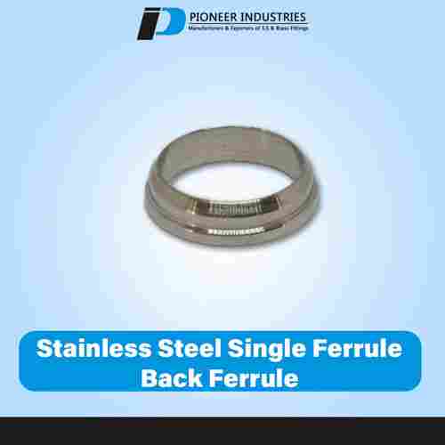 Stainless Steel Single Ferrule Back Ferrule