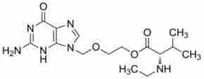 2-[(2-Amino-6-oxo-1,6-dihydro-9H-purin-9-yl)methoxy]ethyl N-ethyl-L-valinate