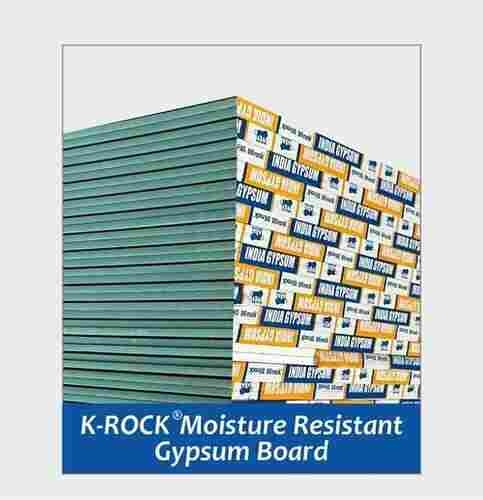 K-Rock India Gypsum Moisture Resistant Board
