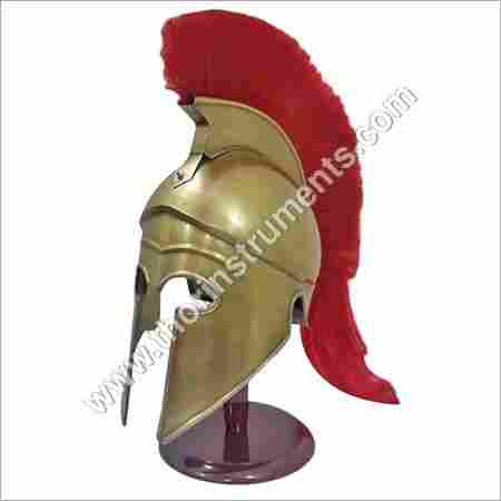 Antique Brass Greek Corinthian Armor Helmet