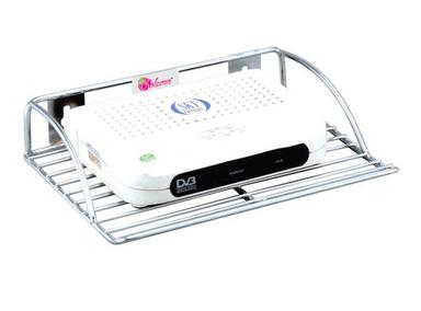 Solemn Stainless Steel Set Top Box Stand ( Dth)