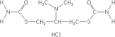 कार्टैप हाइड्रोक्लोराइड C7H16Cln3O2S2