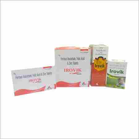 Irovik Tablets and Syrups