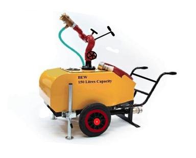Foam Tank With Monitor Trolley Mounted Application: For Fire
