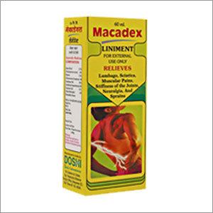 Macadex Liniment Oil Age Group: For Adults