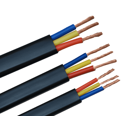 3 Cores Submersible Flat Cables