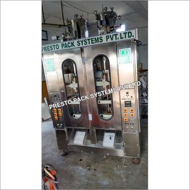 Semi-Automatic Double Head Milk Pouch Packing Machine