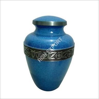 Blue Marble Finish Cremation Urns