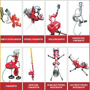 Red And Silver Fire Fighting Equipment Manufacturer