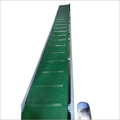 Green Ms Powder Coating Belt Conveyor