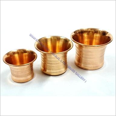 Copper Damroo Panchpatra Length: 50.8 - 127 Millimeter (Mm)