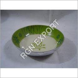 Green Aluminium Bowl