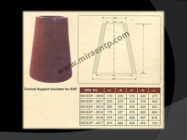 Conical Support Insulator Manufacture In India Application: For Electric Use