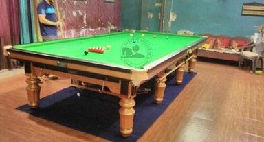 Bailey Gold Snooker Table Steel Cushions Cue Forearm: Ash Wood