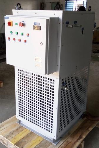 Industrial Package Chiller Application: Plastic/ Rubber/ Textile/ Chemical/ Pharmaceutical/ Lamination/ Printing Industries/ Milk Plant/ Food & Beverages Plant