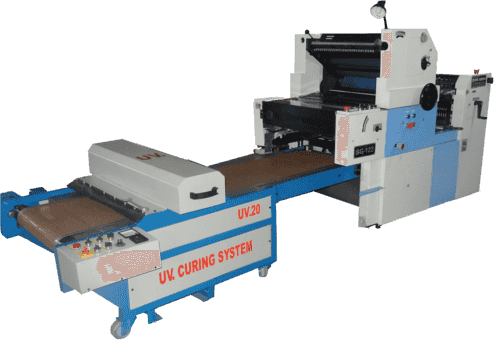 Two Color Satellite Poly Printing Machine