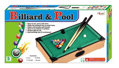 Billiard And Pool Big Age Group: 09-14 Years