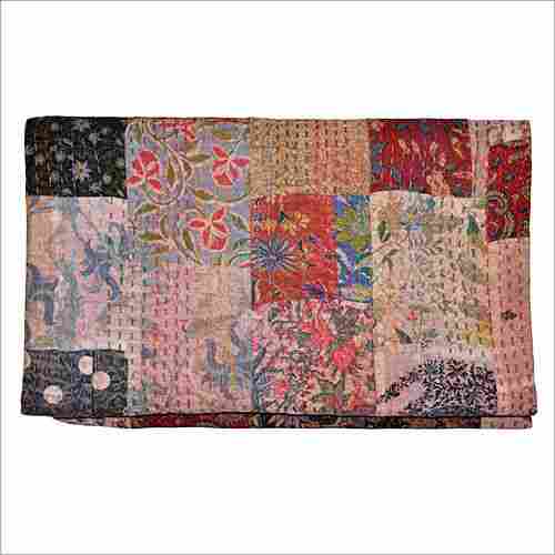 Cotton Patchwork Kantha Quilts