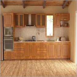 Wooden Modular Kitchen Carpenter Assembly