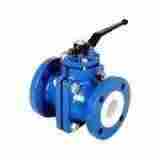 MS HDPE Lined Ball Valve