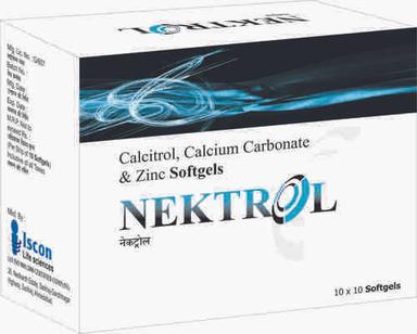 Calcitriol, Calcium Carbonate, & Zinc Capsules Organic Medicine