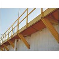 Fiberglass Handrail Usage: For Industrial And Commercial