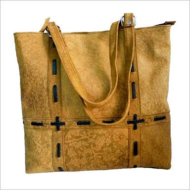Brown Ladies Leather Tote Bag