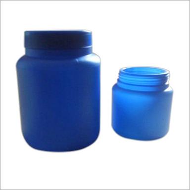 Blue Coconut Oil Packing Bottles