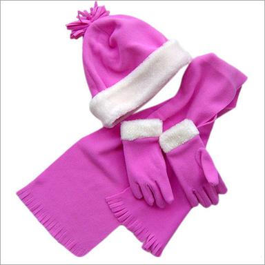 Poly Fleece Hat Glove And Scarf Set