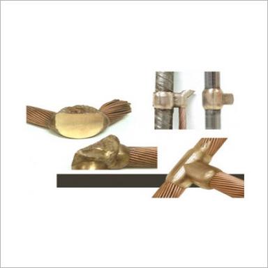 Brown Exothermic Welding Joints