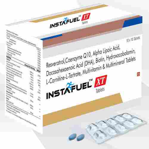 Coenzyme Q10 Alpha Lipoic Acid with Vitamin D3 Tablets