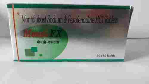 Montoleukast And Fexofenadine  HCL Tablets