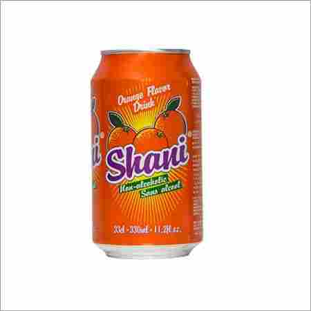 Shani Orange Flavor Drink Non Alcoholic Canned