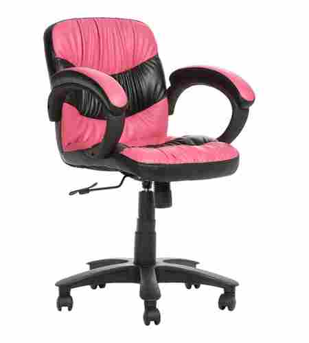THE SORIENTE LB WORKSTAION CHAIR PINK AND BLACK